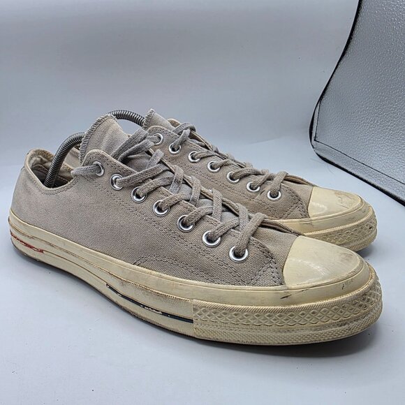 Converse Chuck 70 Mens Size 10 Gray Sneaker Shoes Casual Walking Skateboarding - Picture 1 of 13